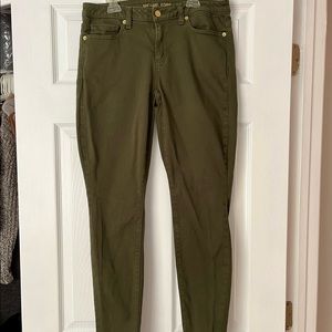 Michael Kors Olive Green Skinny Pants